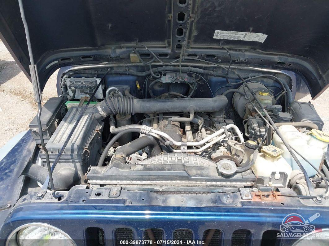1J4FA49S0YP791081 2000 JEEP WRANGLER / TJ photo no. 10