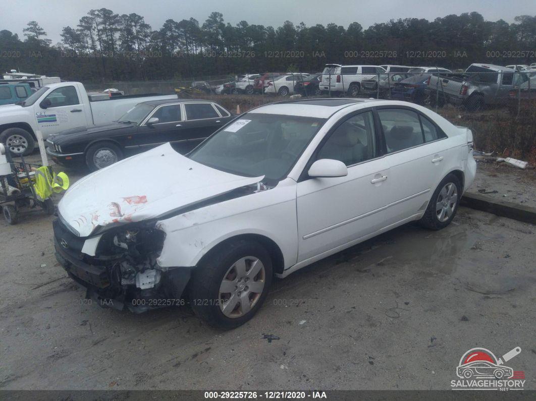 5NPET46C68H313770 2008 HYUNDAI SONATA photo no. 2