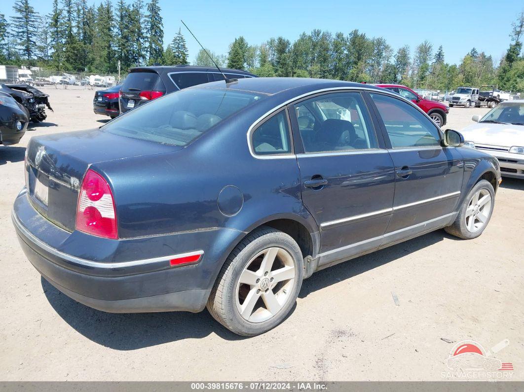WVWRH63B54P190617 2004 VOLKSWAGEN PASSAT photo no. 4