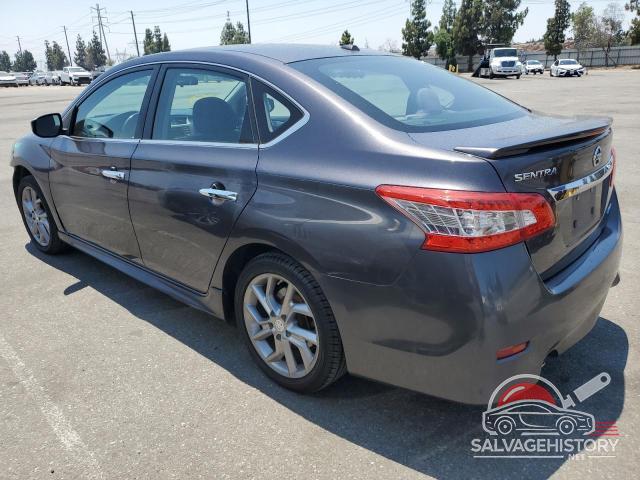 3N1AB7AP8DL634607 2013 NISSAN SENTRA photo no. 2