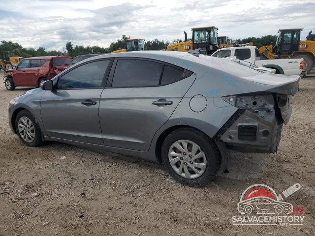 KMHD74LF4HU320345 2017 HYUNDAI ELANTRA photo no. 2