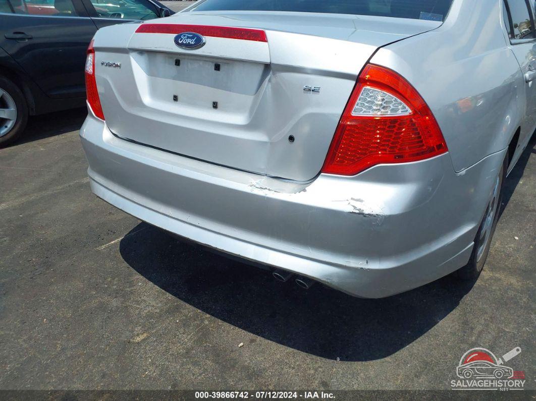3FAHP0HA9AR184180 2010 FORD FUSION photo no. 6