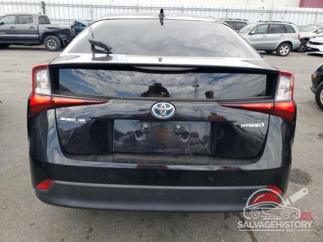JTDKARFU2L3112077 2020 TOYOTA PRIUS photo no. 6