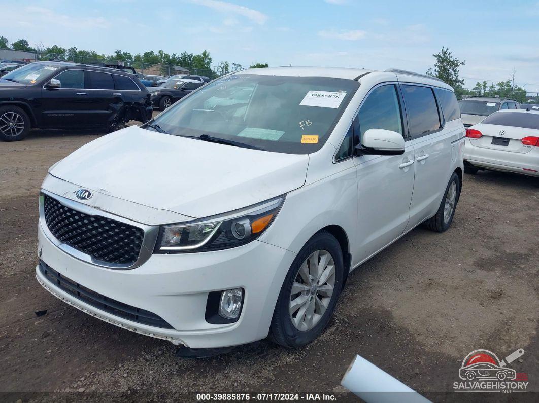 KNDMC5C18F6053478 2015 KIA SEDONA photo no. 2