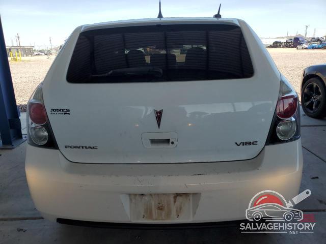 5Y2SP670X9Z434304 2009 PONTIAC VIBE photo no. 6