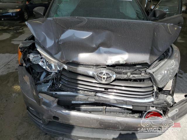 5TDJKRFH3GS325569 2016 TOYOTA HIGHLANDER photo no. 12