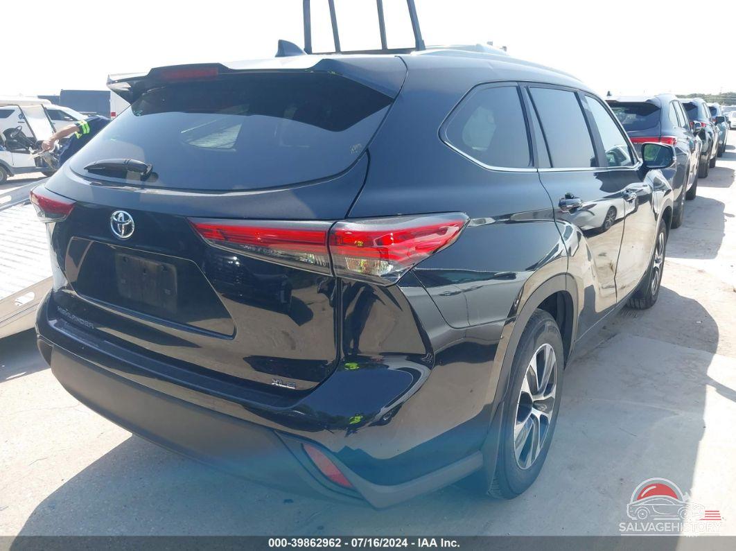 5TDKDRAH1PS006452 2023 TOYOTA HIGHLANDER photo no. 4
