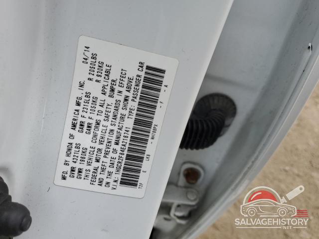 1HGCR2F84EA216741 2014 HONDA ACCORD photo no. 12