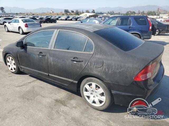 2HGFA16538H341627 2008 HONDA CIVIC photo no. 2
