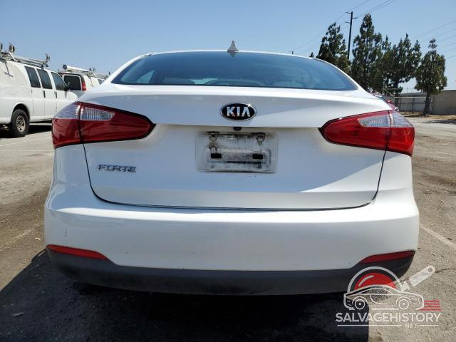 KNAFX4A65G5515148 2016 KIA FORTE photo no. 6