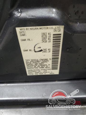1N4BL4CV1KC104700 2019 NISSAN ALTIMA photo no. 12