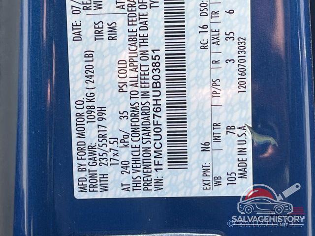 1FMCU0F76HUB03851 2017 FORD ESCAPE photo no. 4