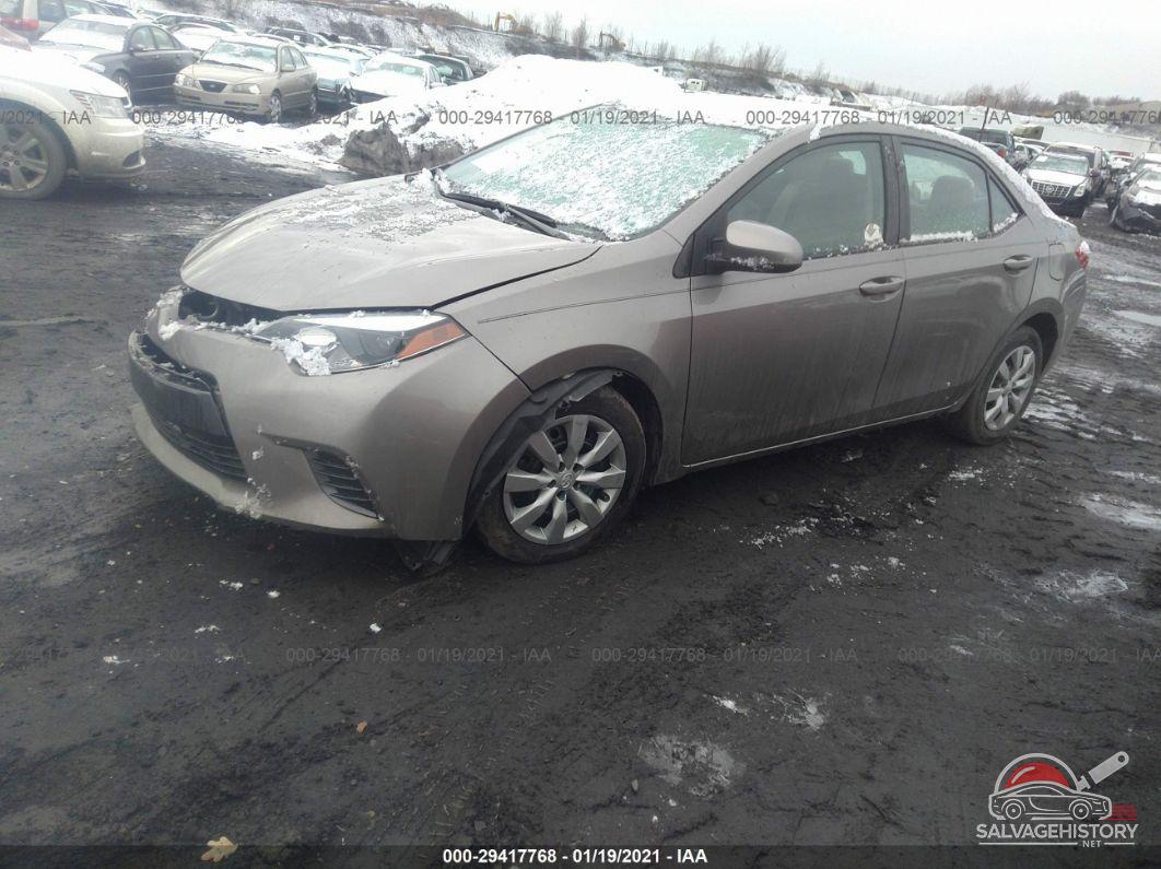 2T1BURHE0GC565608 2016 TOYOTA COROLLA photo no. 2