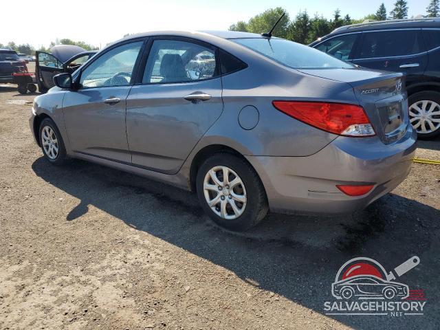 KMHCT4AEXEU679261 2014 HYUNDAI ACCENT photo no. 2
