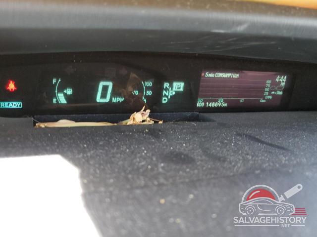 JTDKN3DU3D1721387 2013 TOYOTA PRIUS photo no. 9