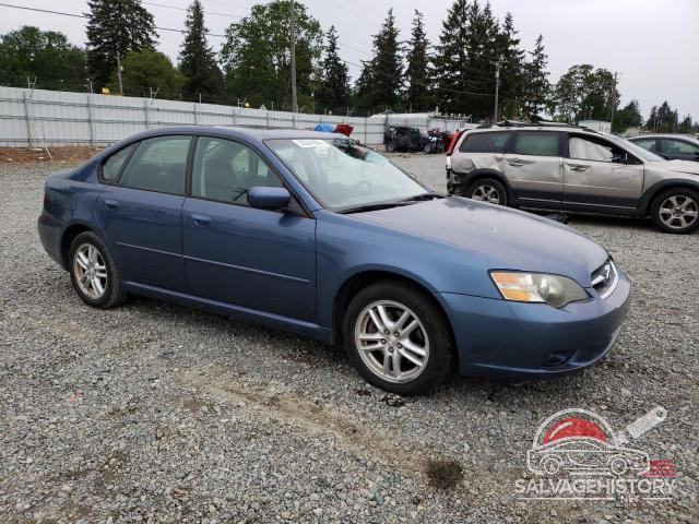 4S3BL626257216631 2005 SUBARU LEGACY photo no. 4