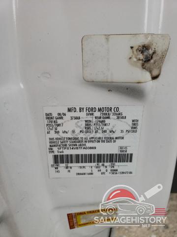 1FTPX14V87FA03869 2007 FORD All Models photo no. 12