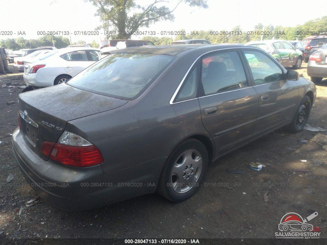 4T1BF28B13U269142 2003 TOYOTA AVALON photo no. 4