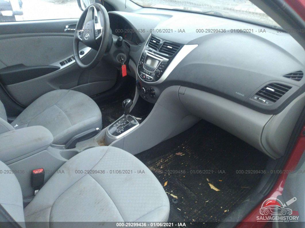 KMHCU5AE4DU102534 2013 HYUNDAI ACCENT photo no. 5