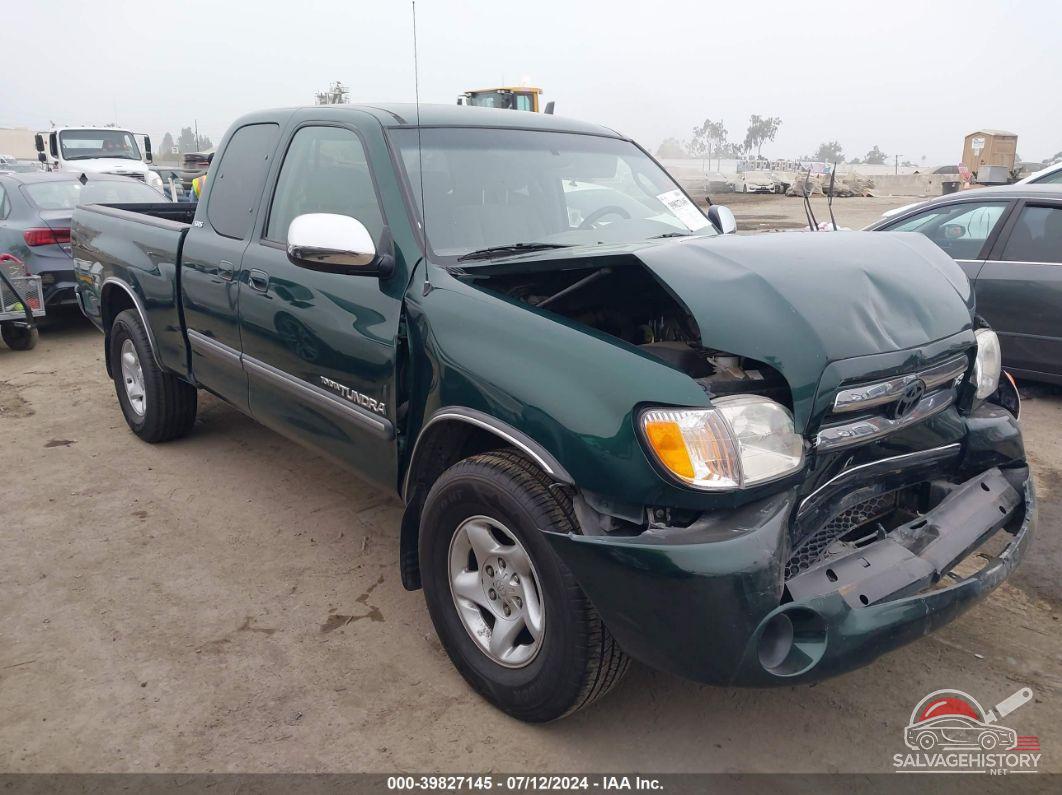 5TBRT34124S445516 2004 TOYOTA TUNDRA photo no. 18