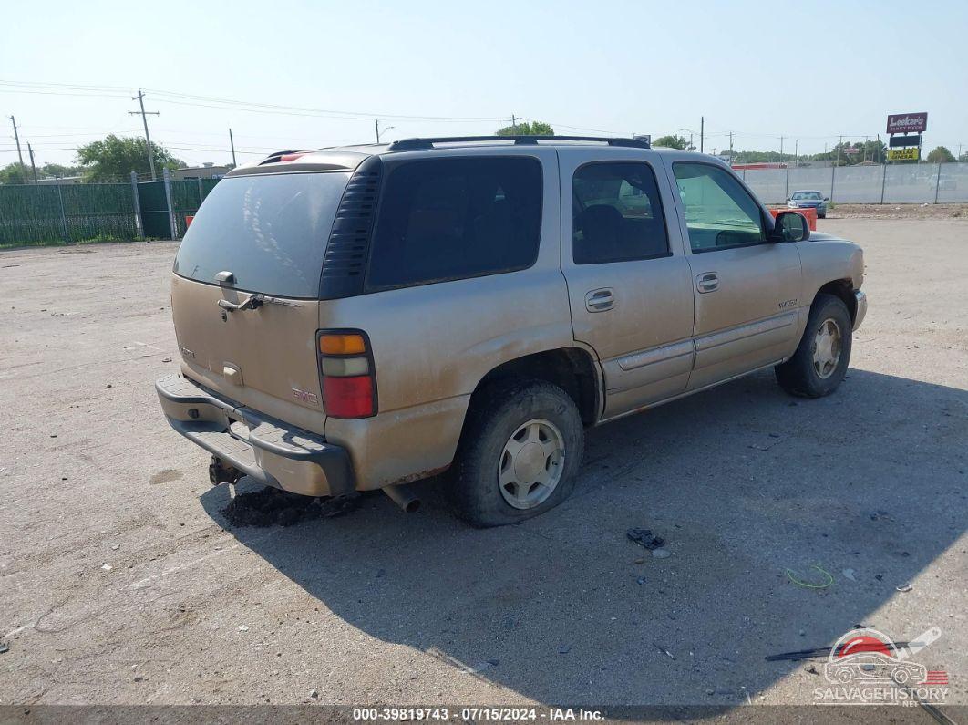 1GKEK13TX5R271778 2005 GMC YUKON photo no. 4