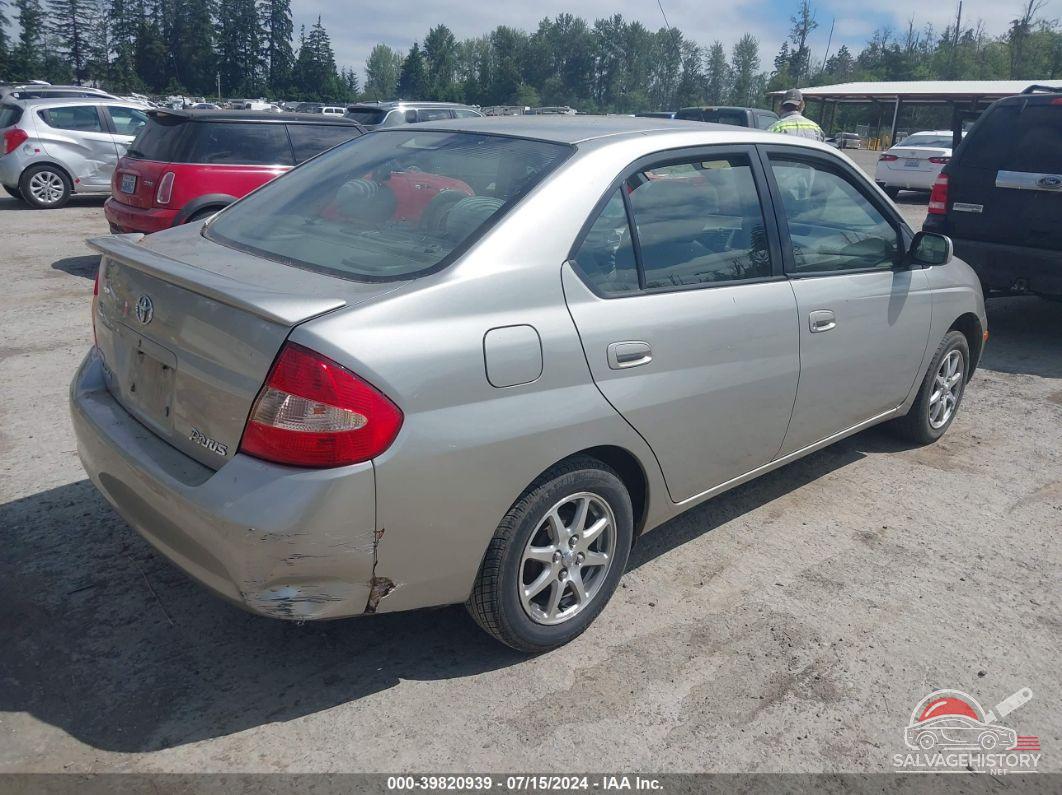 JT2BK12U710030566 2001 TOYOTA PRIUS photo no. 4