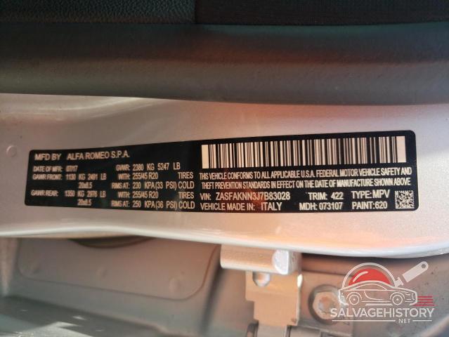 ZASFAKNN3J7B83028 2018 ALFA ROMEO STELVIO photo no. 13