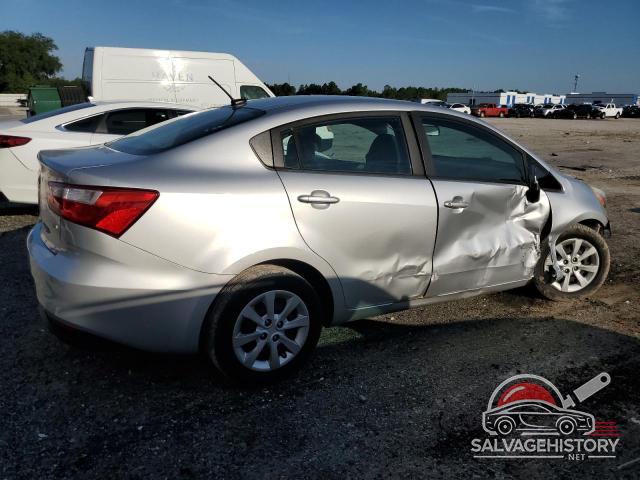 KNADM4A32H6055495 2017 KIA RIO photo no. 3