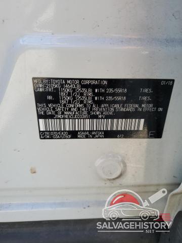 JTMDFREV2JD233851 2018 TOYOTA RAV4 photo no. 13