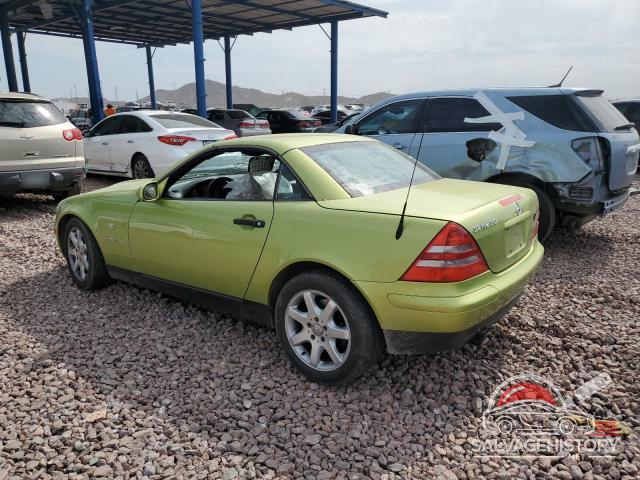 WDBKK47F3YF144654 2000 MERCEDES-BENZ SLK-CLASS photo no. 2