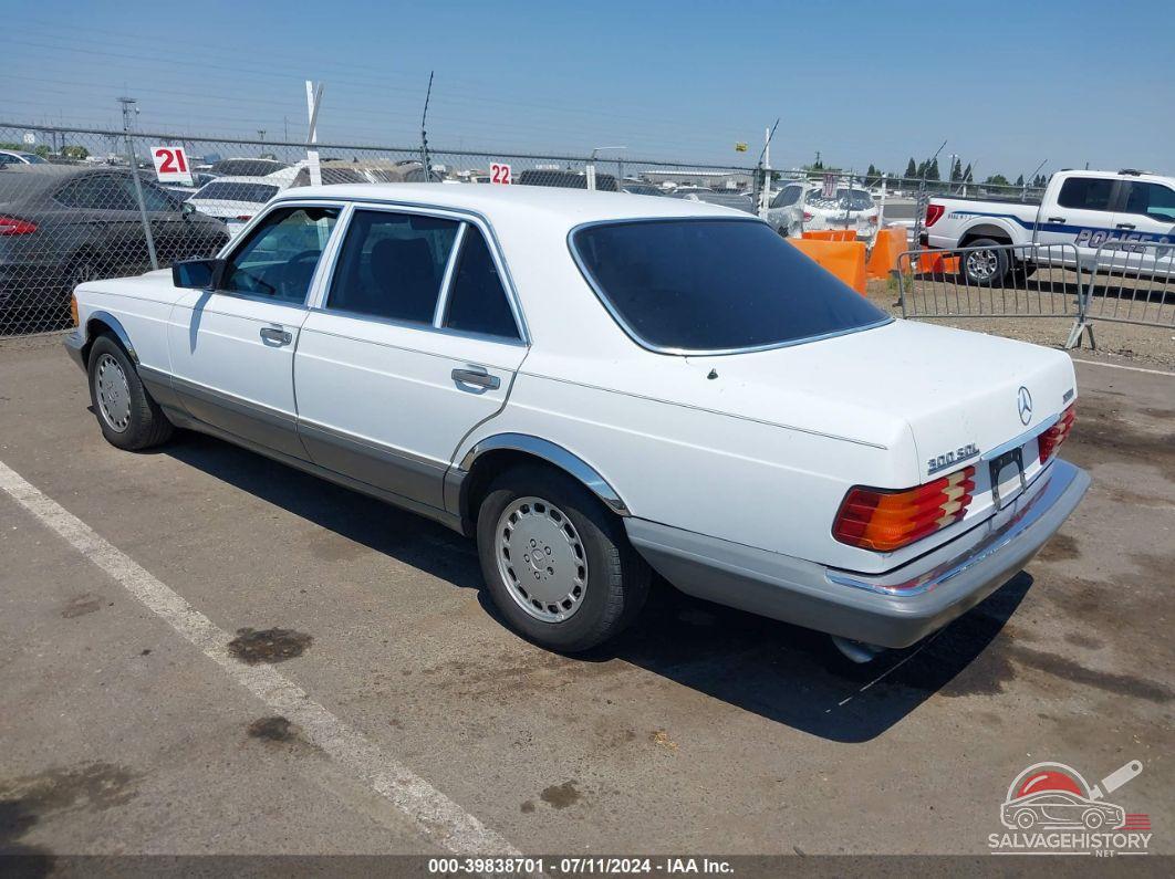 WDBCB25D8GA238244 1986 MERCEDES-BENZ 300 SEL photo no. 3