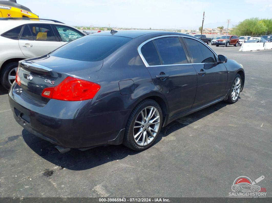 JNKBV61F38M261688 2008 INFINITI G35X photo no. 4