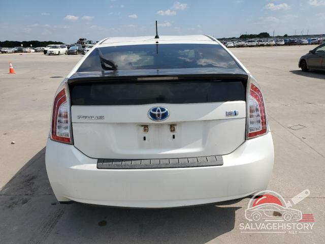 JTDKN3DU2D5666262 2013 TOYOTA PRIUS photo no. 6