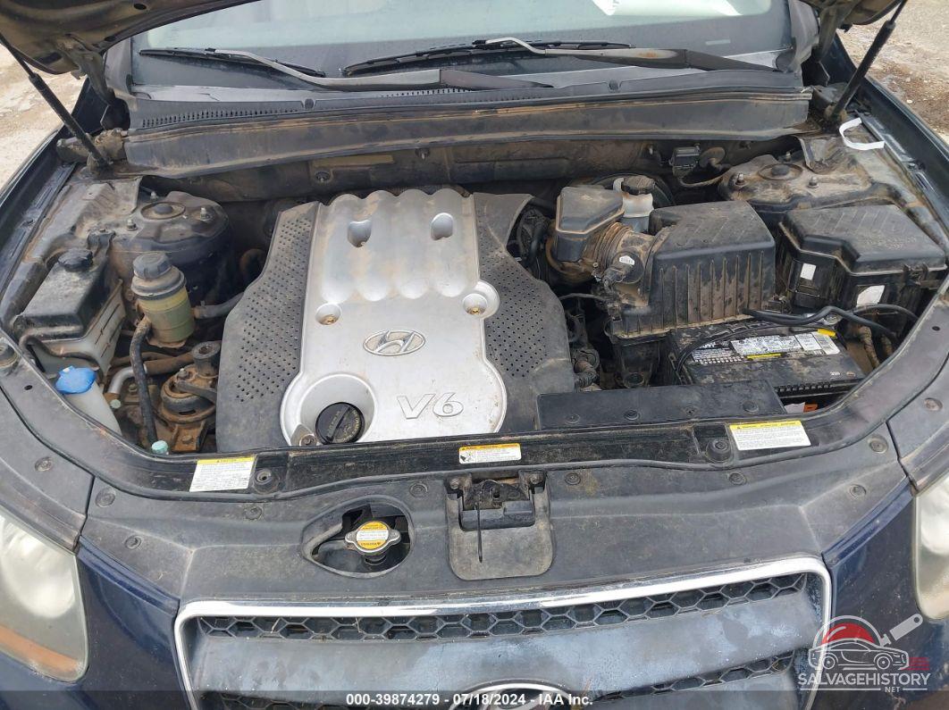 5NMSG13D07H035950 2007 HYUNDAI SANTA FE photo no. 10