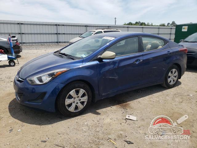 5NPDH4AEXGH797544 2016 HYUNDAI ELANTRA photo no. 24