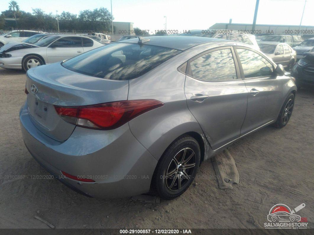 5NPDH4AE0GH751883 2016 HYUNDAI ELANTRA photo no. 4