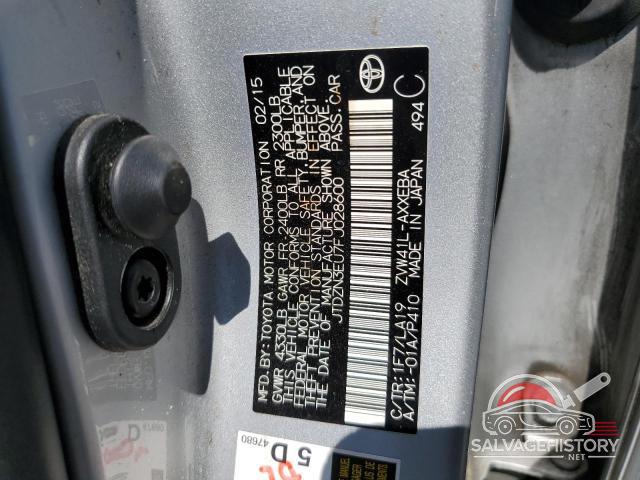 JTDZN3EU7FJ028600 2015 TOYOTA PRIUS photo no. 12