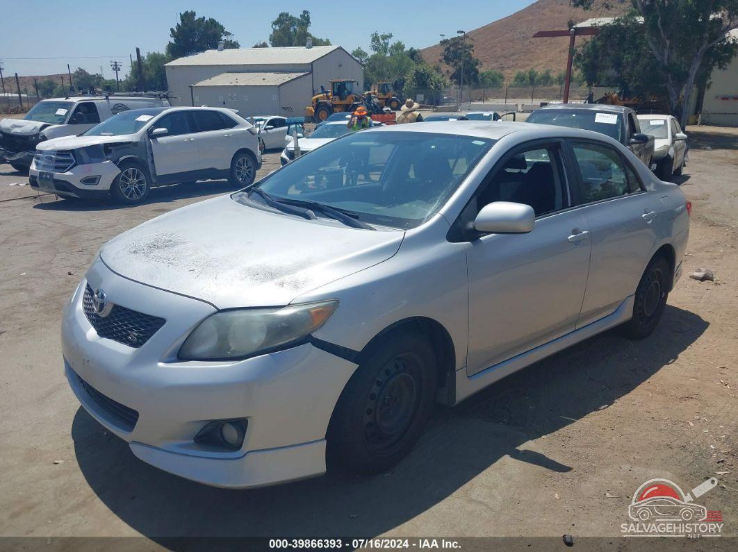 1NXBU40EX9Z098648 2009 TOYOTA COROLLA photo no. 2