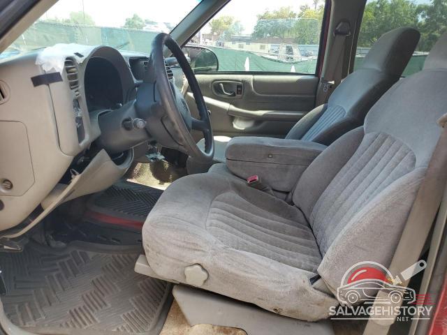1GNCS13W2Y2242213 2000 CHEVROLET BLAZER photo no. 7
