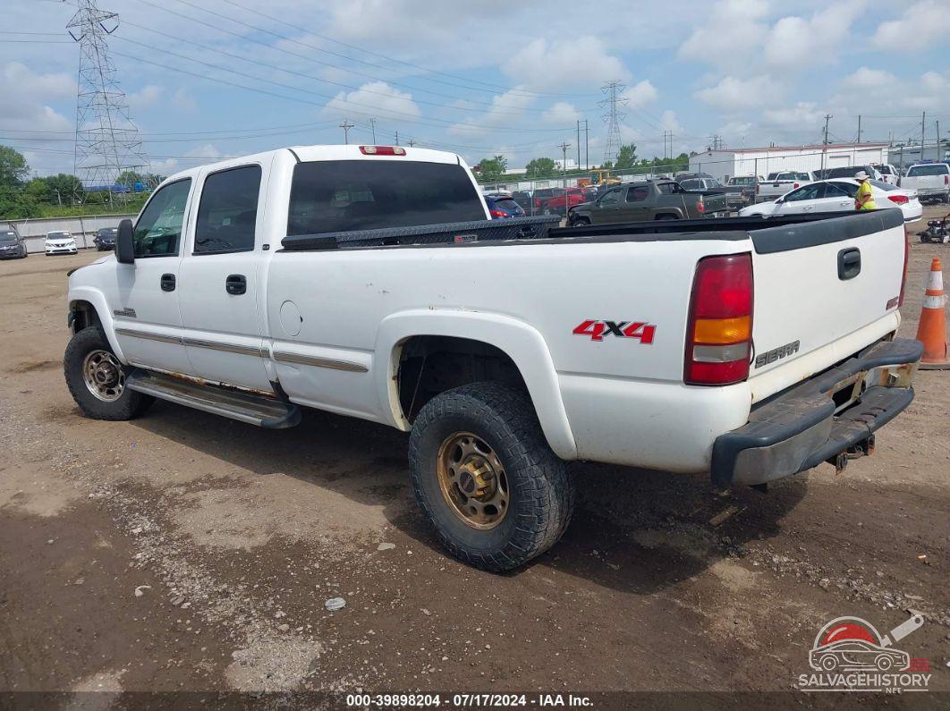 1GTHK23G52F104162 2002 GMC SIERRA 2500HD photo no. 3