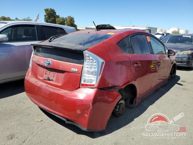 JTDKN3DUXA0042055 2010 TOYOTA PRIUS photo no. 3