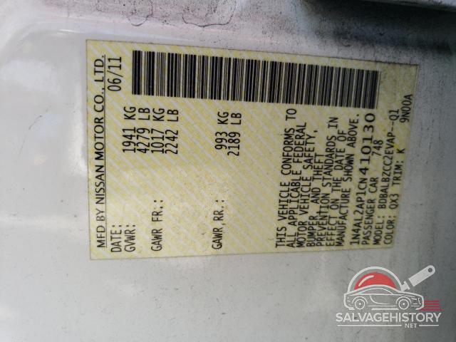 1N4AL2AP1CN410130 2012 NISSAN ALTIMA photo no. 13