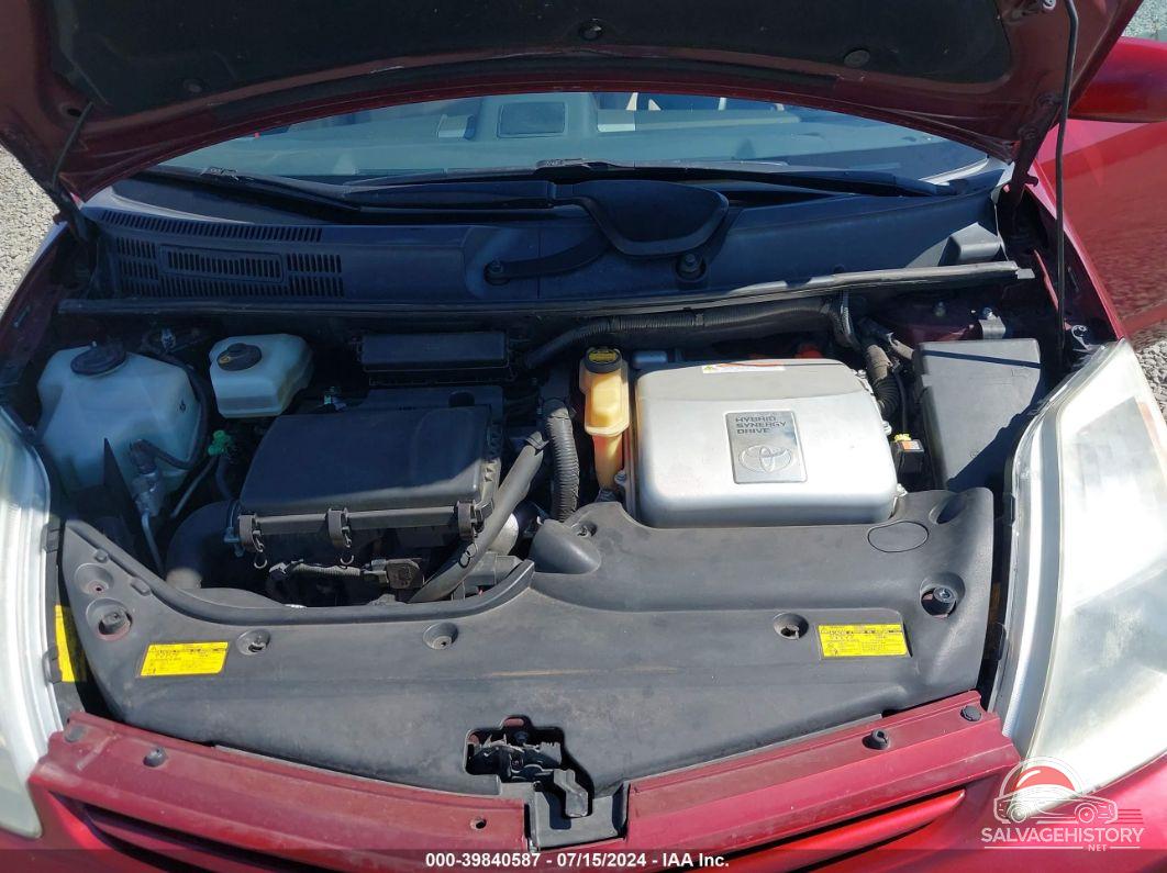 JTDKB20U640114060 2004 TOYOTA PRIUS photo no. 10