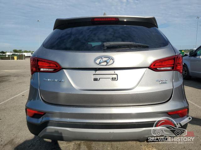 5NMZUDLBXHH024124 2017 HYUNDAI SANTA FE photo no. 6