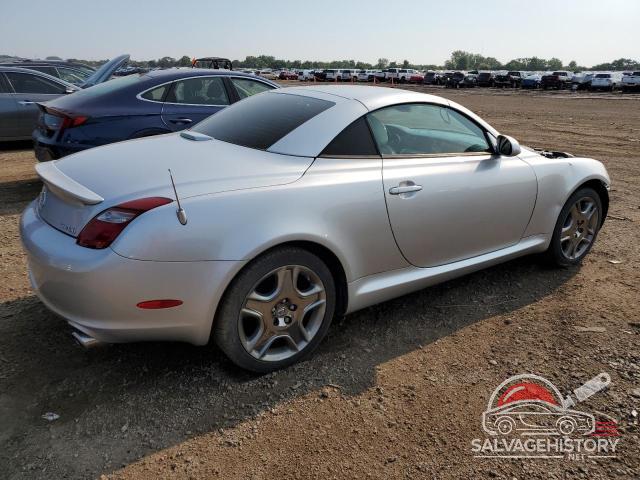 JTHFN45Y389016488 2008 LEXUS SC430 photo no. 3