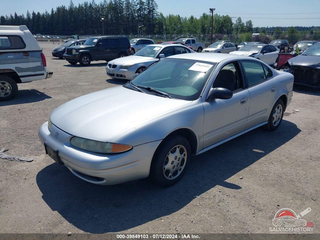 1G3NK52F02C260785 2002 OLDSMOBILE ALERO photo no. 2