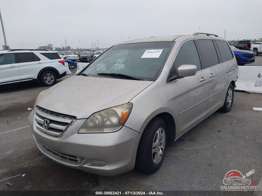 5FNRL38426B092410 2006 HONDA ODYSSEY photo no. 2