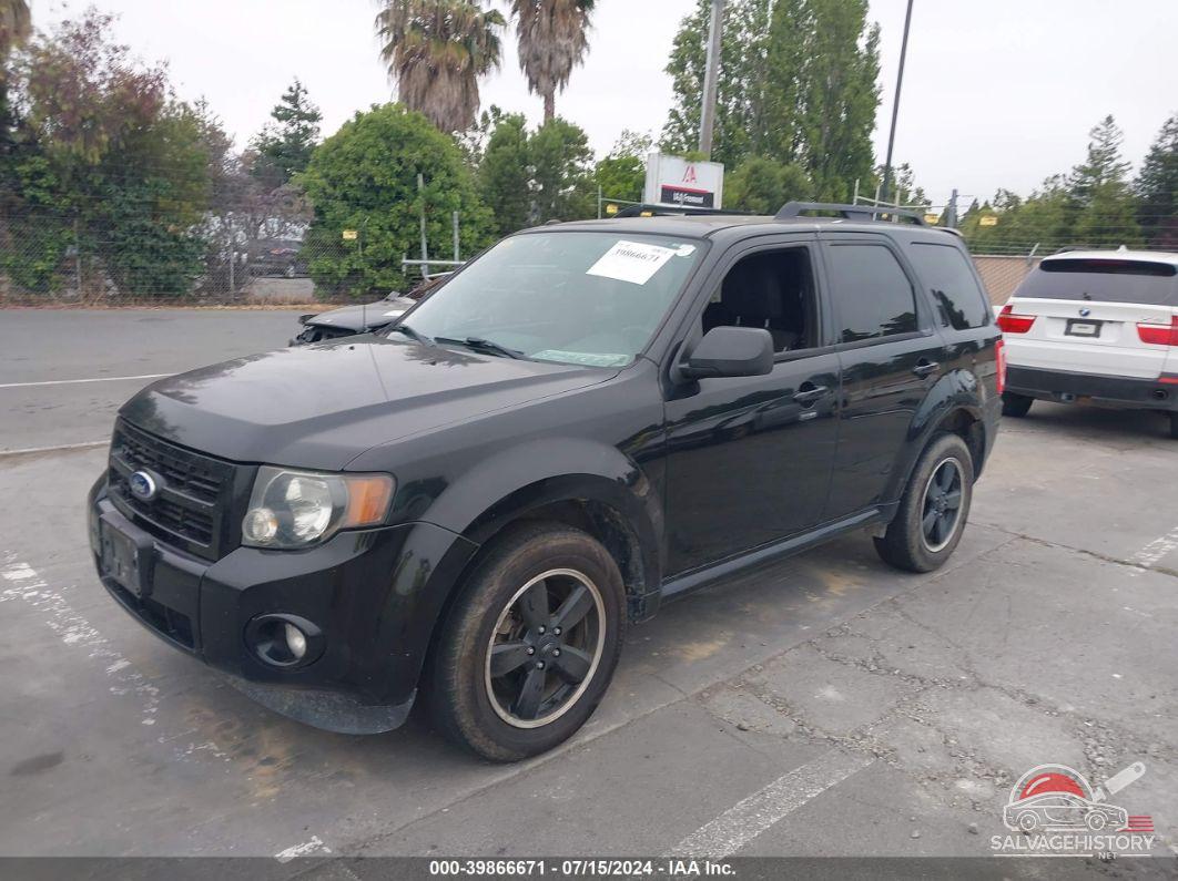 1FMCU9D70AKA85419 2010 FORD ESCAPE photo no. 2