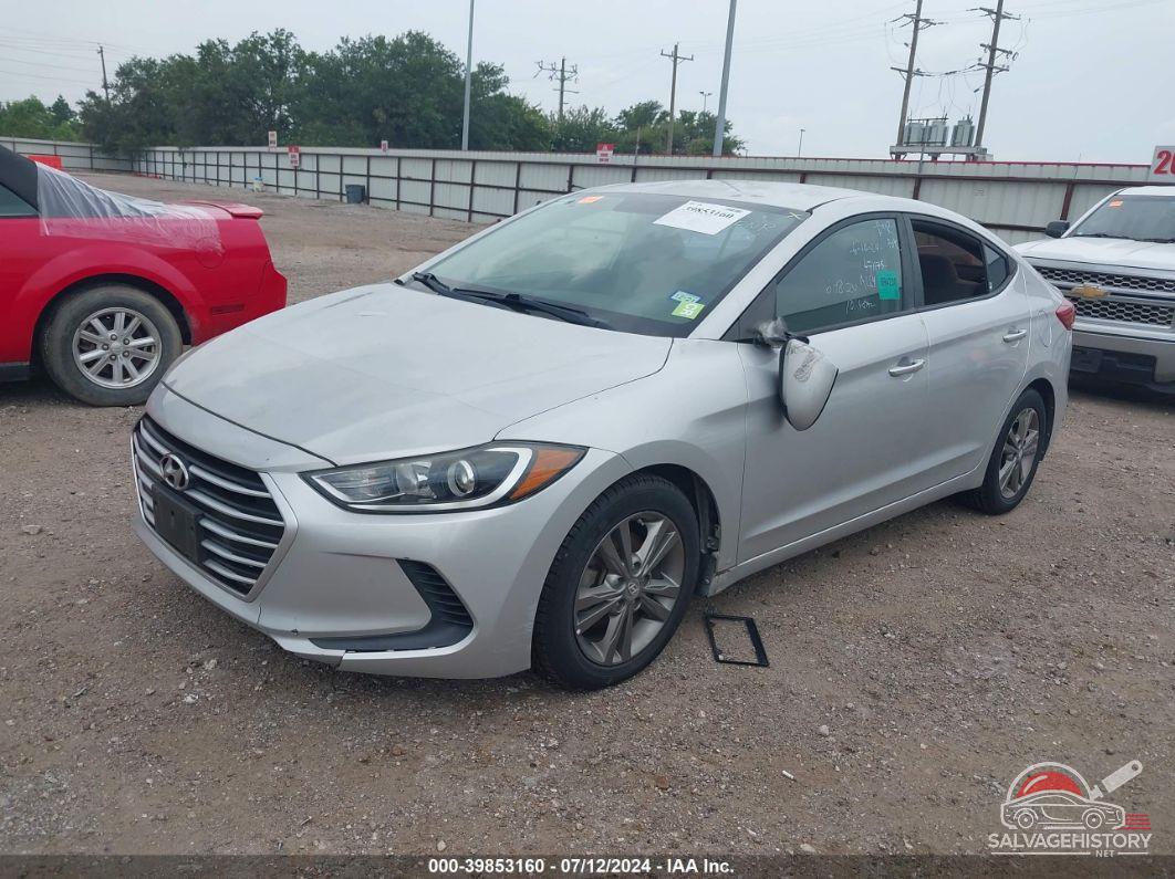 5NPD84LF9HH137244 2017 HYUNDAI ELANTRA photo no. 2