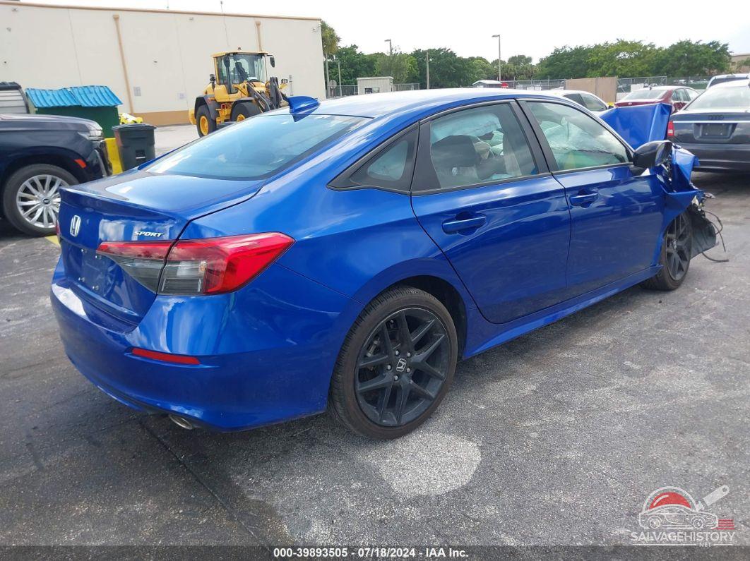 2HGFE2F54NH587253 2022 HONDA CIVIC photo no. 4